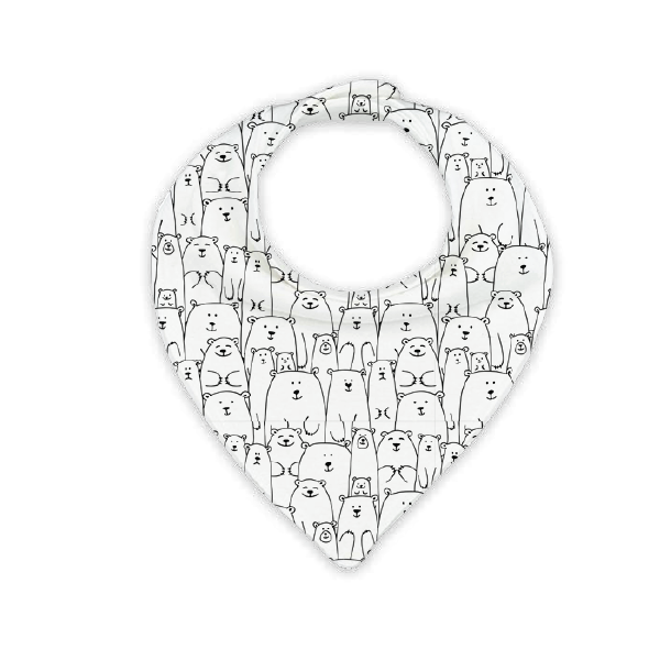 BANDANNA BIBS/One size fits all/3 size settings