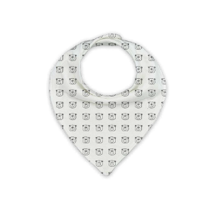 BANDANNA BIBS/One size fits all/3 size settings