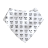 Bears Bandanna Bib | White