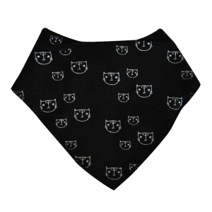 Arrows Bandanna Bib | White