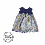 Fruitful Amethyst Scallop Crochet Dress