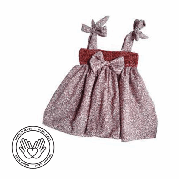 Fruitful Amethyst Scallop Crochet Dress